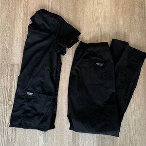 Cherokee workwear black scrubs